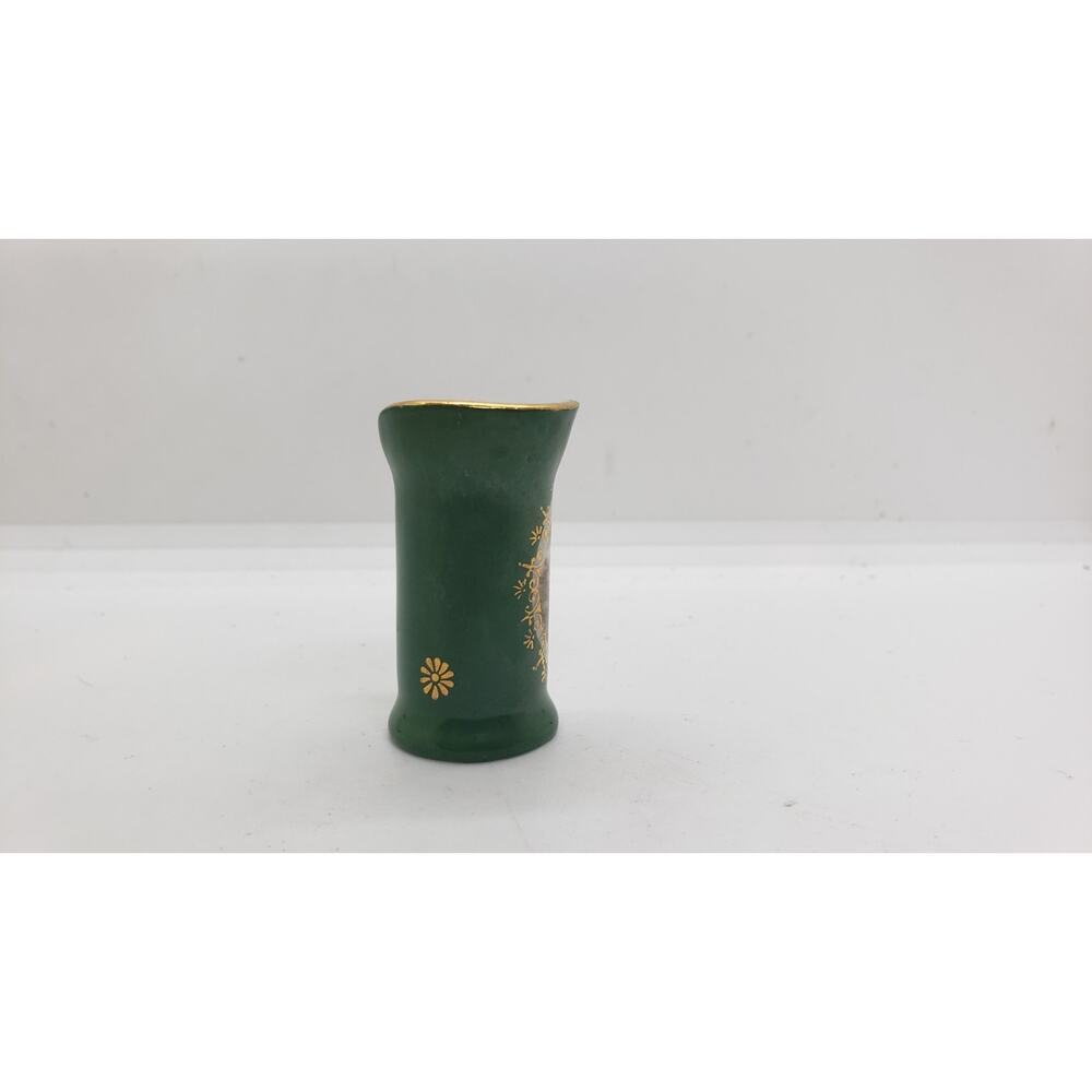 Vintage Limoges Miniature Pitcher Porcelain with 24k Gold Trim Courting Couple - Picture 6 of 10